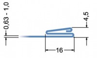ролики для защёлкивающегося фальца (0,63 - 1,0 мм) на RAS 22.09